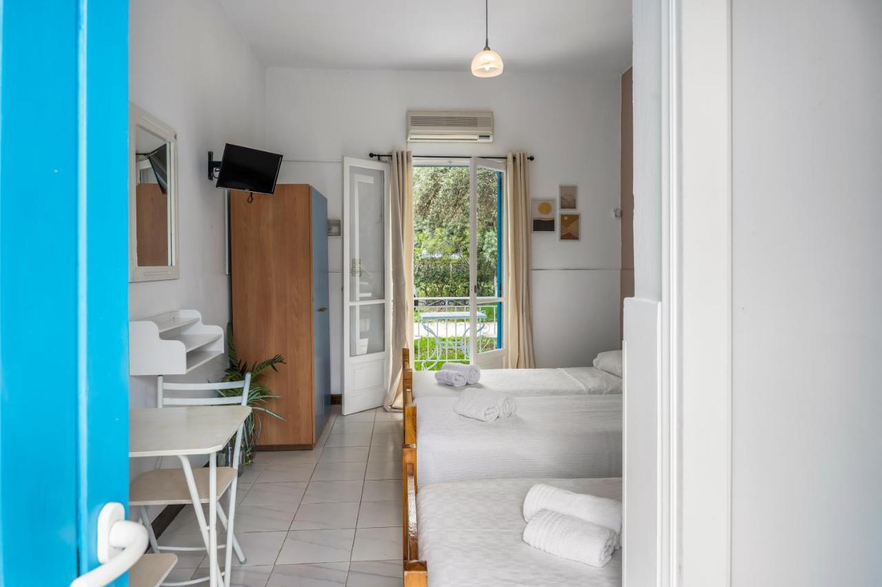 Oceanis Rooms Mikros Gialos Dış mekan fotoğraf